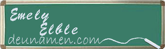 Emely Elble Visitenkarte
